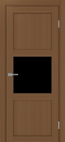Полотно Турин 530.121 орех Цвет Орех Размер 700х2000мм Покрытие Экошпон Стекло Черное Полотно Турин 530.121 орех Цвет Орех Размер 700х2000мм Покрытие Экошпон Стекло Черное